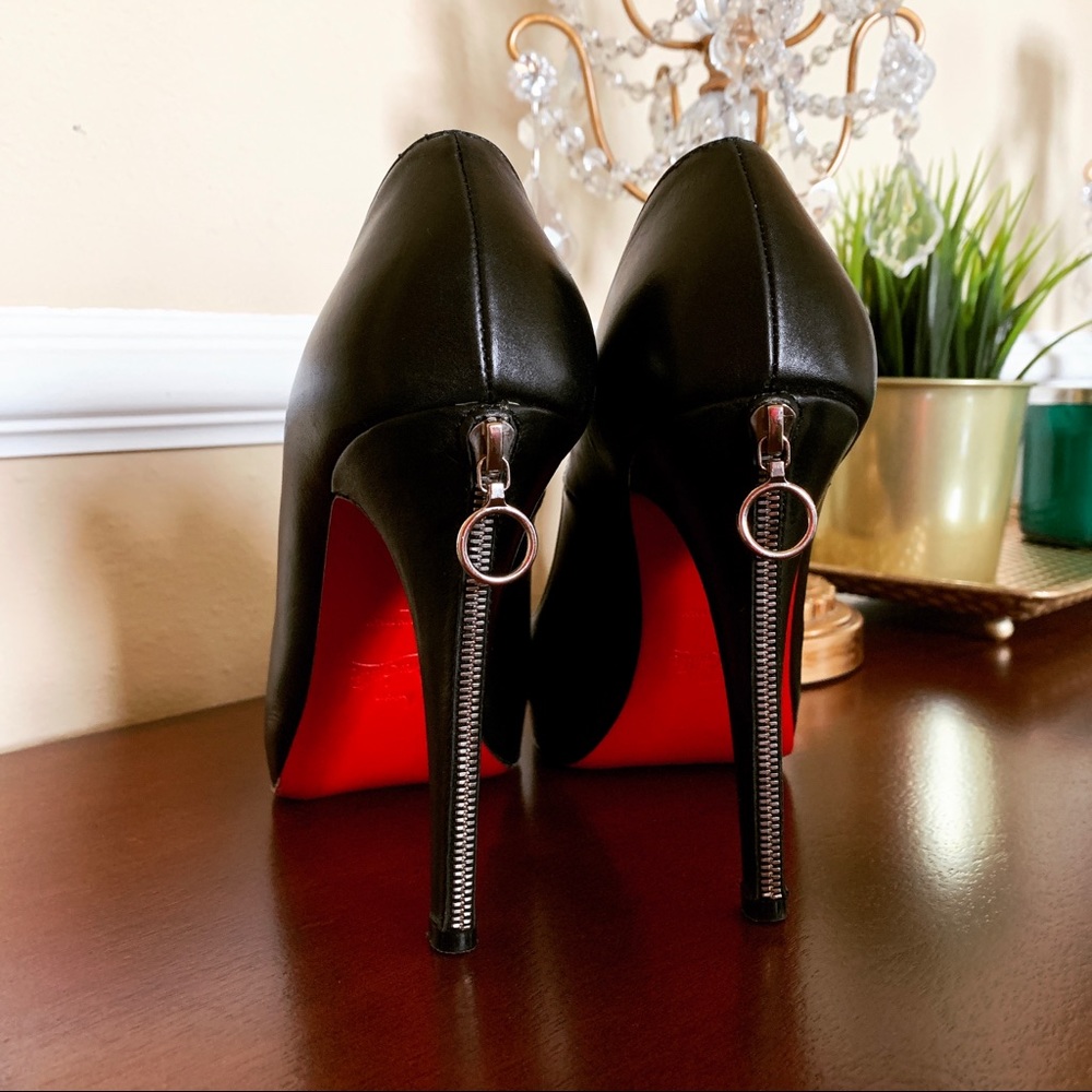 Christian Louboutin Back Zipper Heels 👠